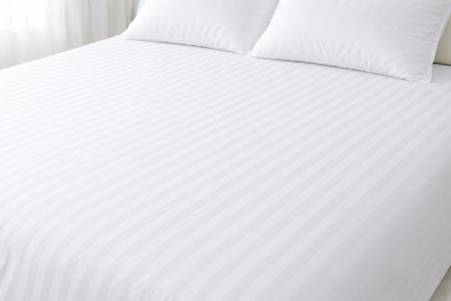 Stripe Fabric Bed Linens